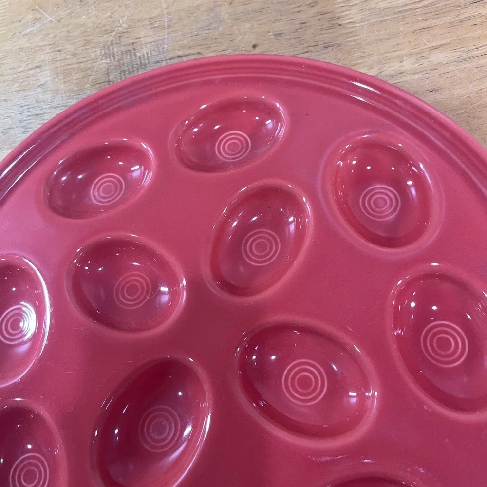 Fiesta Deviled Egg Plate Unisex 13